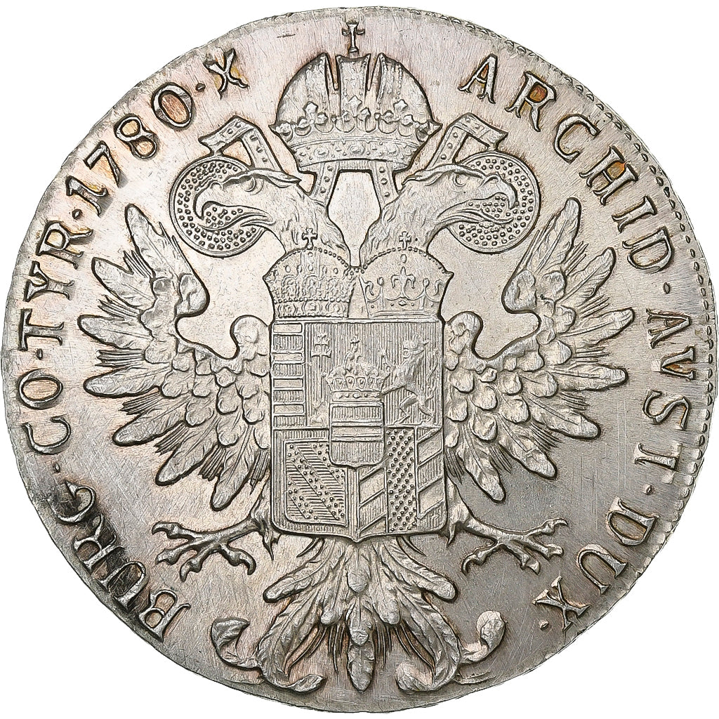 Austria, Maria Theresa, 1 Thaler, 1780, Restrike, Silver, AU(55-58), KM:22