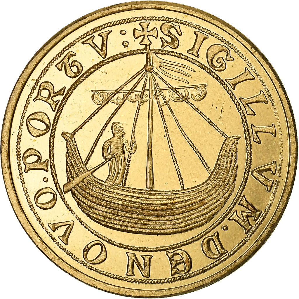 Belgien, betaalpenning, 100 Santhooft, 1983, Kupfer, VZ