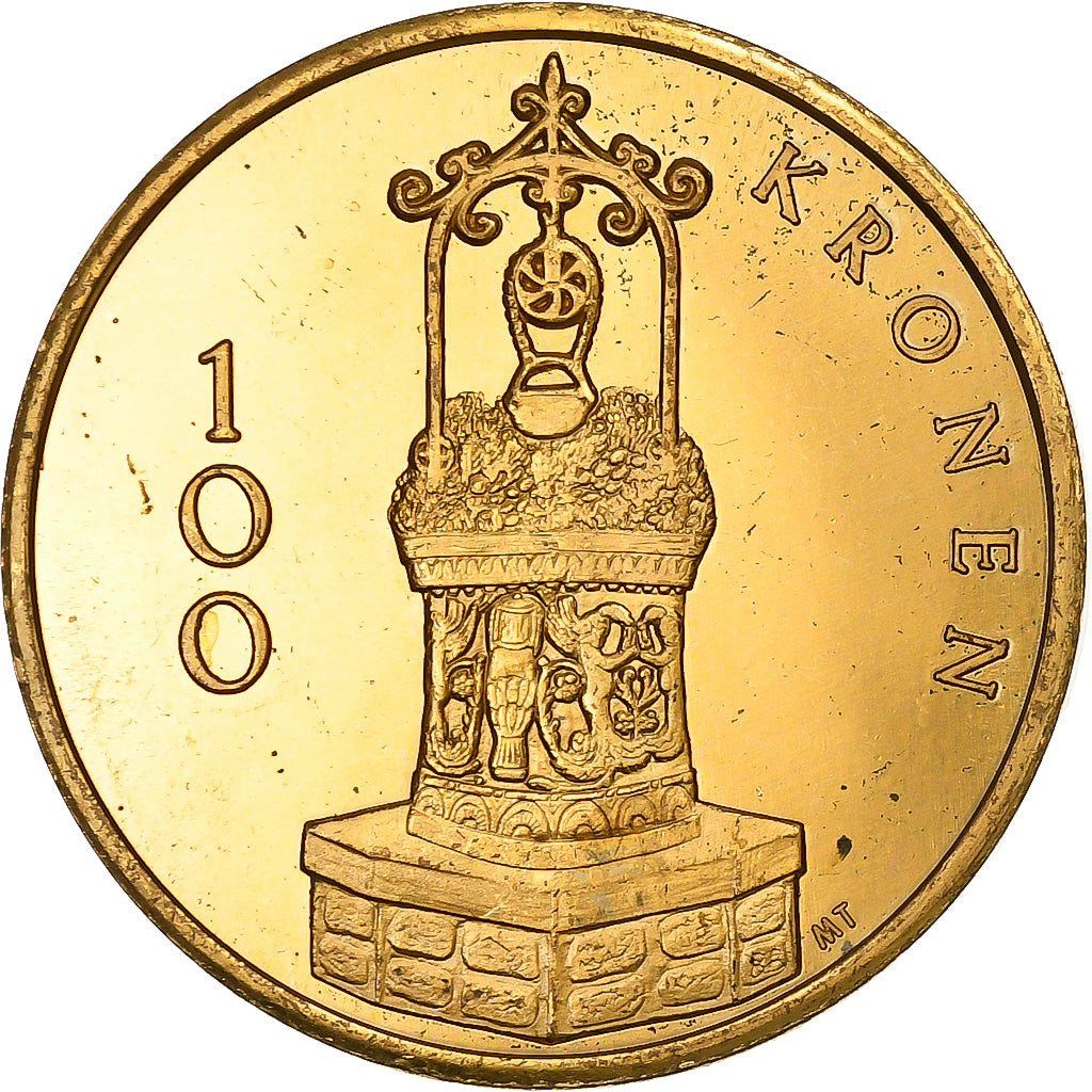 Belgien, betaalpenning, 100 Kronen - Dworp, 1982, Kupfer, VZ