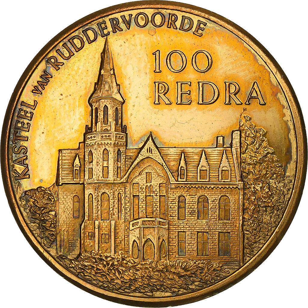 Belgien, betaalpenning, 100 Redra, 1983, Kupfer, VZ