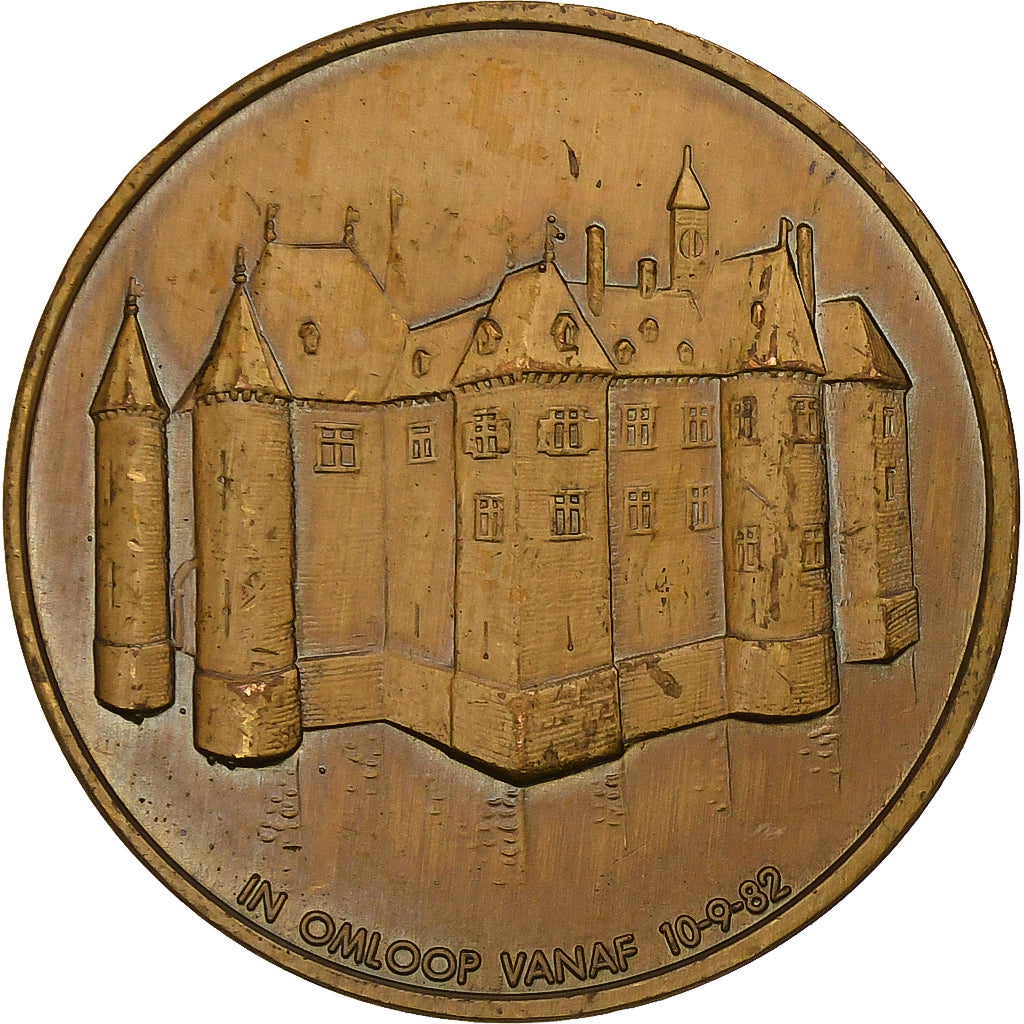 Belgium, Token, 100 Rucgas - Avelgem, 1982, Copper-nickel, AU(55-58)