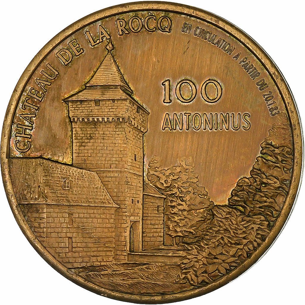 België, Token, 100 Antoninus - Feluy, 1983, Nickel-brass, PR