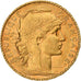 Frankrijk, 20 Francs, Marianne Coq, 1901, Goud, PR, KM:847
