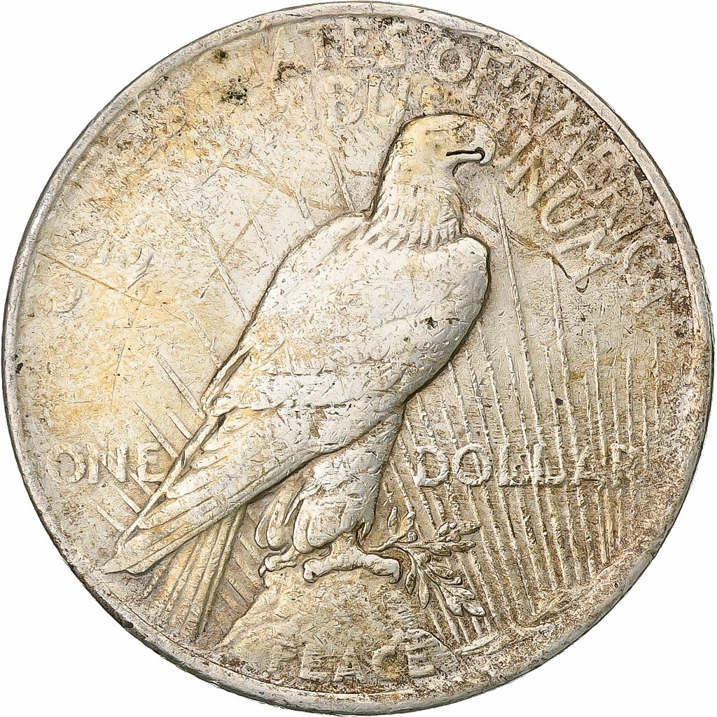 États-Unis, 1 Dollar, Peace, 1922, Philadelphie, Argent, TB+, KM:150