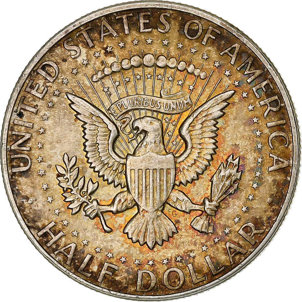 United States, Half Dollar, Kennedy, 1964, Philadelphia, Silver, EF(40-45)