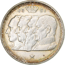Belgium, 100 Francs, 1951, Silver, EF(40-45)