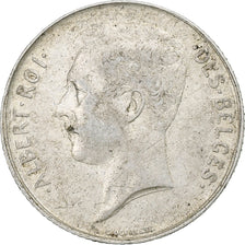 Belgium, Albert I, 1 Franc, 1912, Silver, EF(40-45)