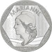 Francia, medalla, Les Emblèmes Français, La Marianne, Plata, EBC+