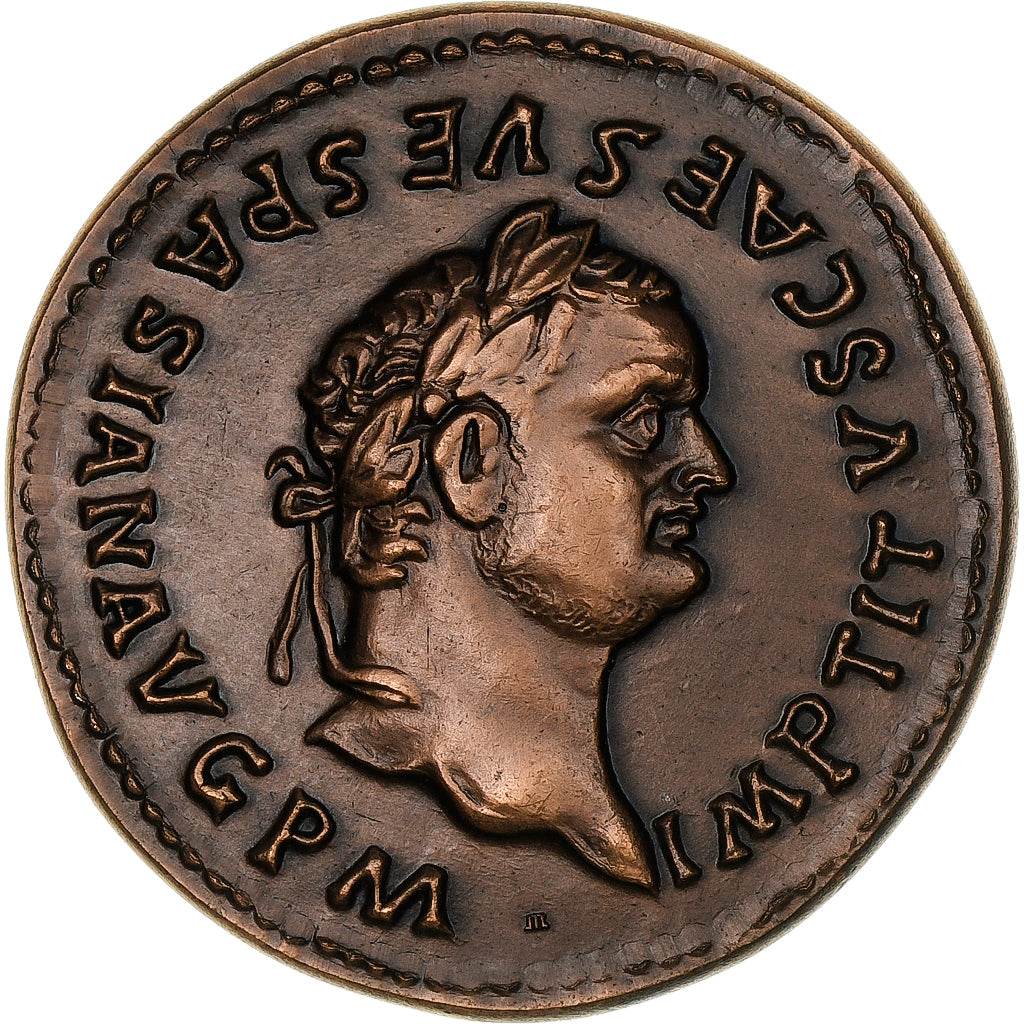 Francja, medal, Reproduction Monnaie Antique,  Vespasien, Miedź, MS(60-62)