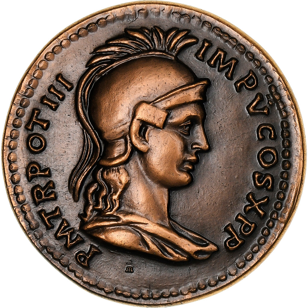 Frankreich, Medaille, Reproduction Monnaie Antique,  Domitien, Kupfer, VZ+