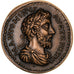 Frankreich, Medaille, Reproduction Monnaie Antique, Marc Aurèle, Kupfer, VZ+