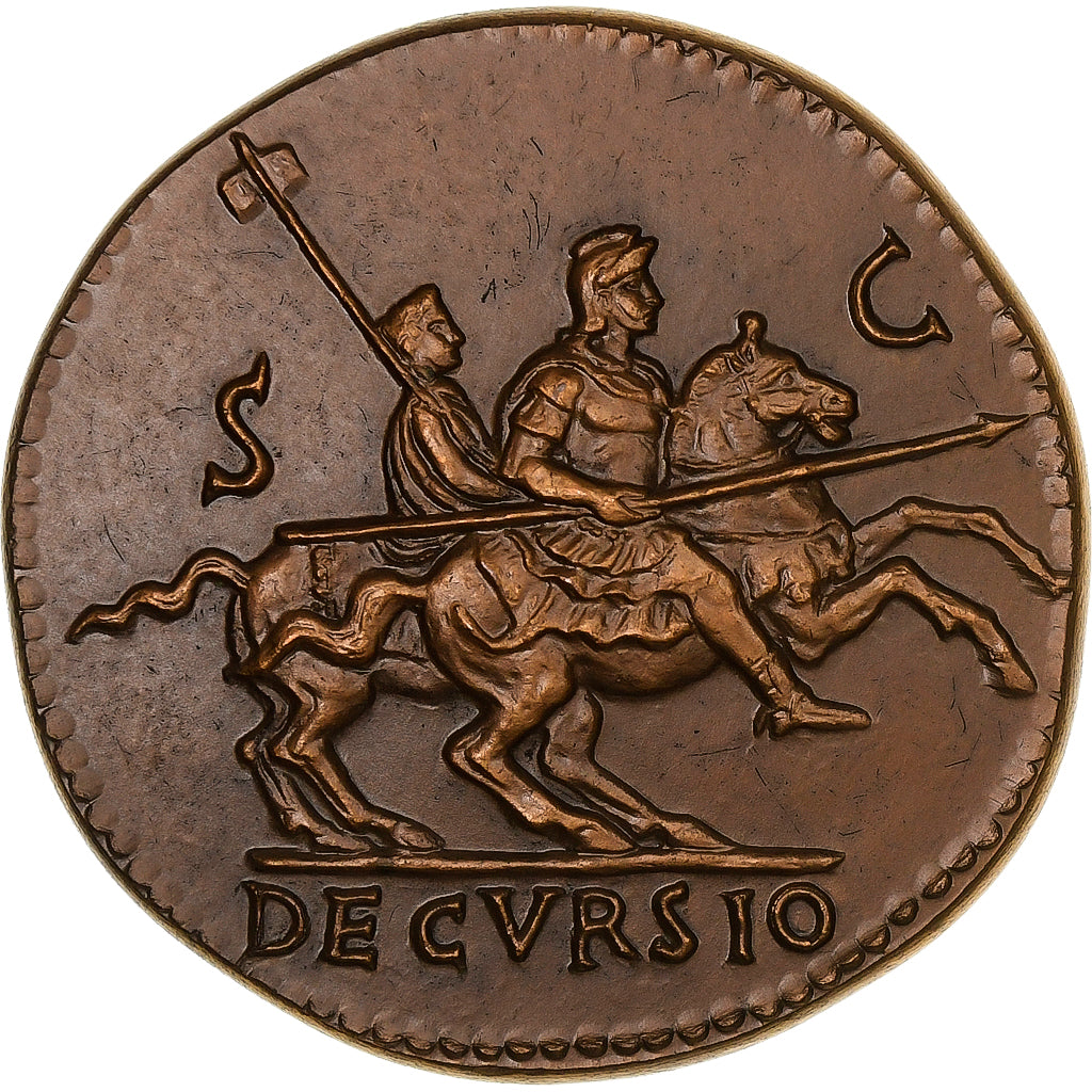 France, Médaille, Reproduction Monnaie Antique,  Néron, Cuivre, SUP+