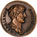 France, Médaille, Reproduction Monnaie Antique,  Hadrien, Cuivre, SUP+