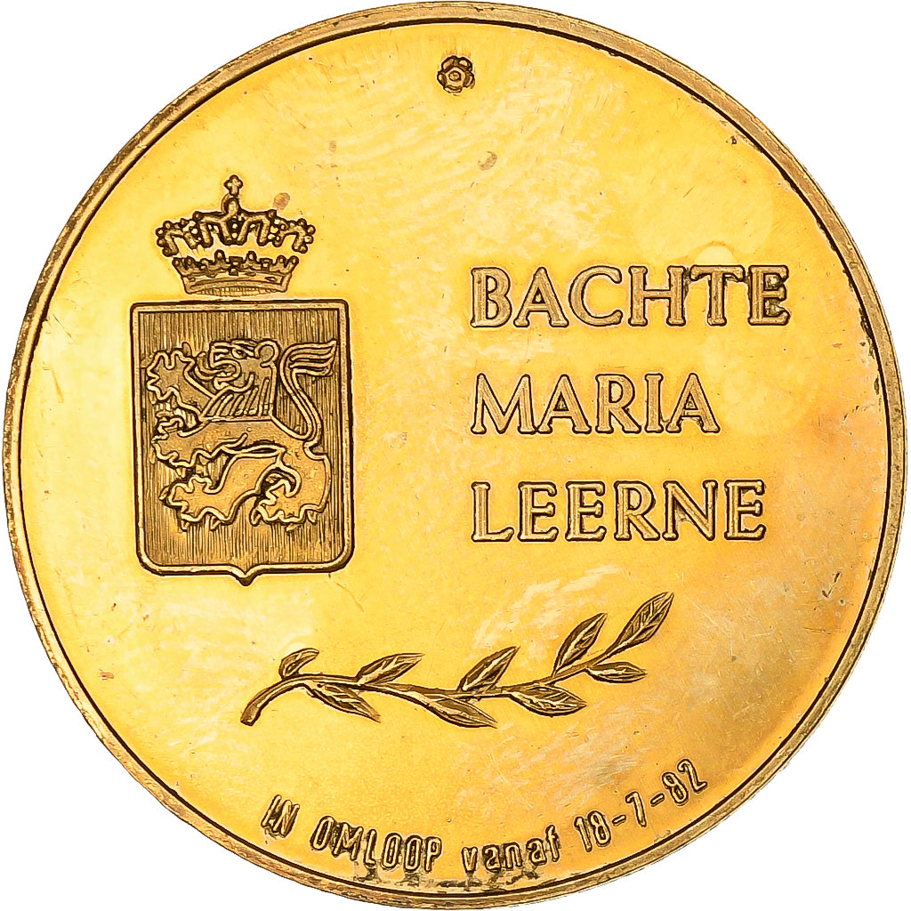 België, Token, 100 Lelies - Bachte-Maria-Leerne, 1982, Koper, PR