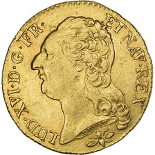 France, Louis XVI, Louis d'Or, 1786, Lyon, Gold, AU(50-53), Gadoury:361, KM:591