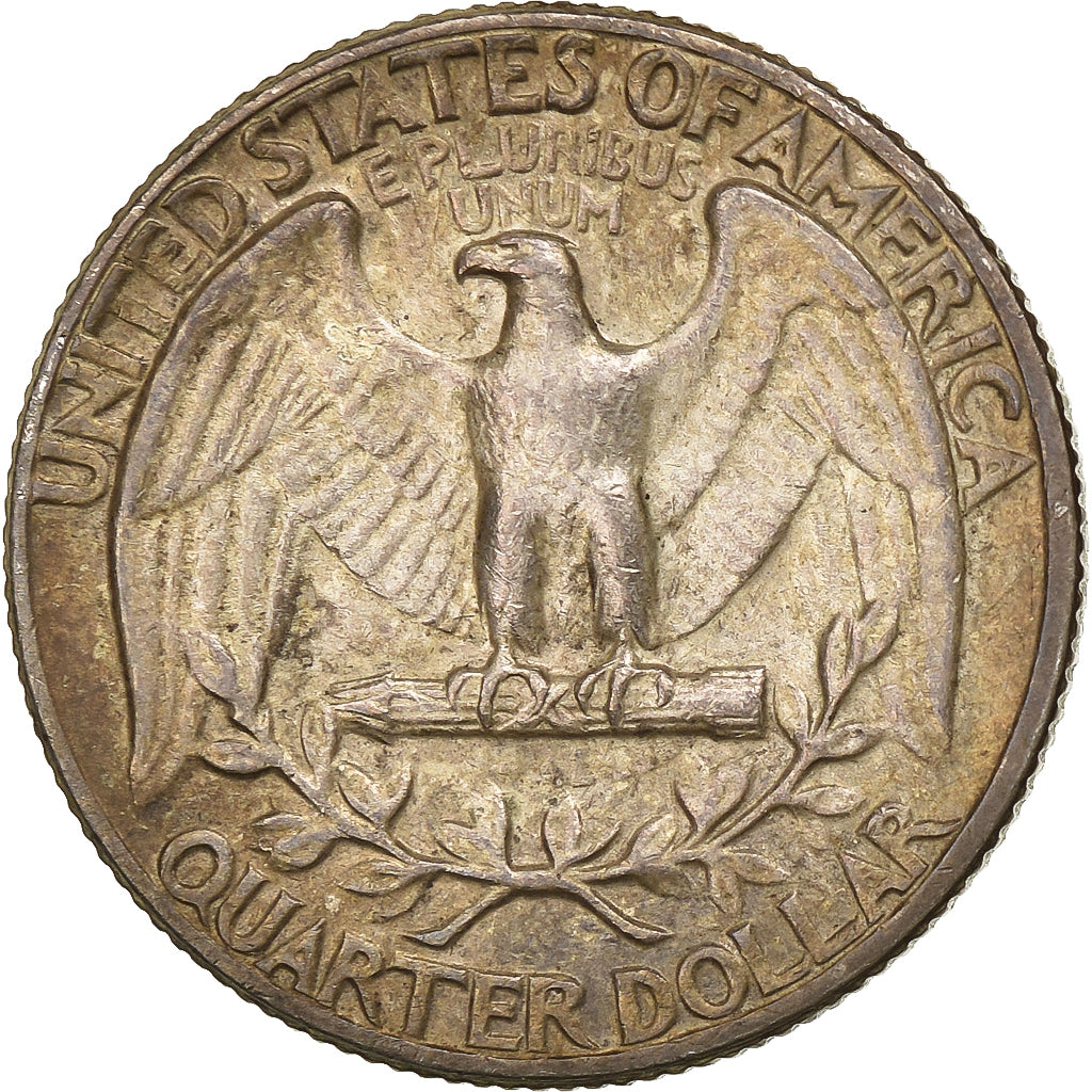 Stati Uniti, 1/4 Dollar, 1964, Philadelphia, Argento, BB, KM:164