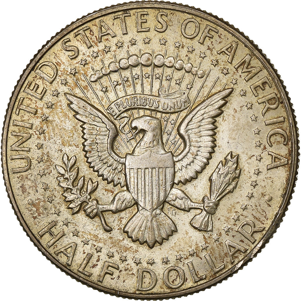 United States, Half Dollar, Kennedy, 1965, Philadelphia, Billon, EF(40-45)