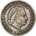Nederlandse Antillen, Juliana, 1 Gulden, 1952, Zilver, ZF