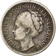 Antille olandesi, Wilhelmina I, 1/10 Gulden, 1944, Argento, BB, KM:43