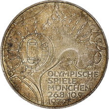 Deutschland, 10 Mark, Munich Olympics, 1972, Hamburg, Silber, SS, KM:133