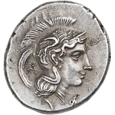Lucânia, Didrachm, ca. 420-380 BC, Velia, Prata, AU(55-58), SNG-ANS:1377