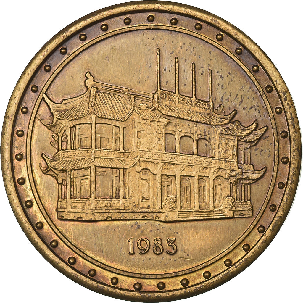 Belgium, Token, 100 Michiel - Brussel, 1983, Bronze, AU(55-58)