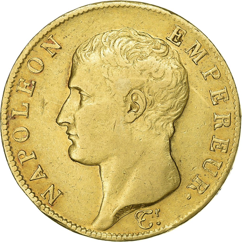 France, Napoléon I, 40 Francs, AN 13, Paris, Or, TTB, Gadoury:1081, KM:664