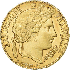 Frankreich, 20 Francs, Cérès, 1851, Paris, Gold, SS+, Gadoury:1059, KM:762