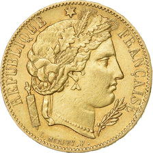 Francia, 20 Francs, Cérès, 1850, Paris, Oro, MBC+, Gadoury:1059, KM:762