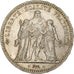 France, 5 Francs, Hercule, 1873, Paris, Argent, TTB, Gadoury:745a, KM:820
