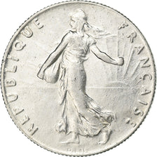 France, 50 Centimes, Semeuse, 1911, Paris, Silver, VF(30-35), Gadoury:420