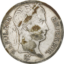 Francia, Napoleon I, 5 Francs, 1811, La Rochelle, Plata, BC+, Gadoury:584