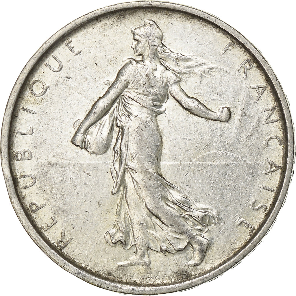 France, 5 Francs, Semeuse, 1968, Paris, Argent, TTB, Gadoury:770, KM:926