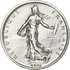 France, 5 Francs, Semeuse, 1960, Paris, Silver, MS(60-62), Gadoury:770, KM:926