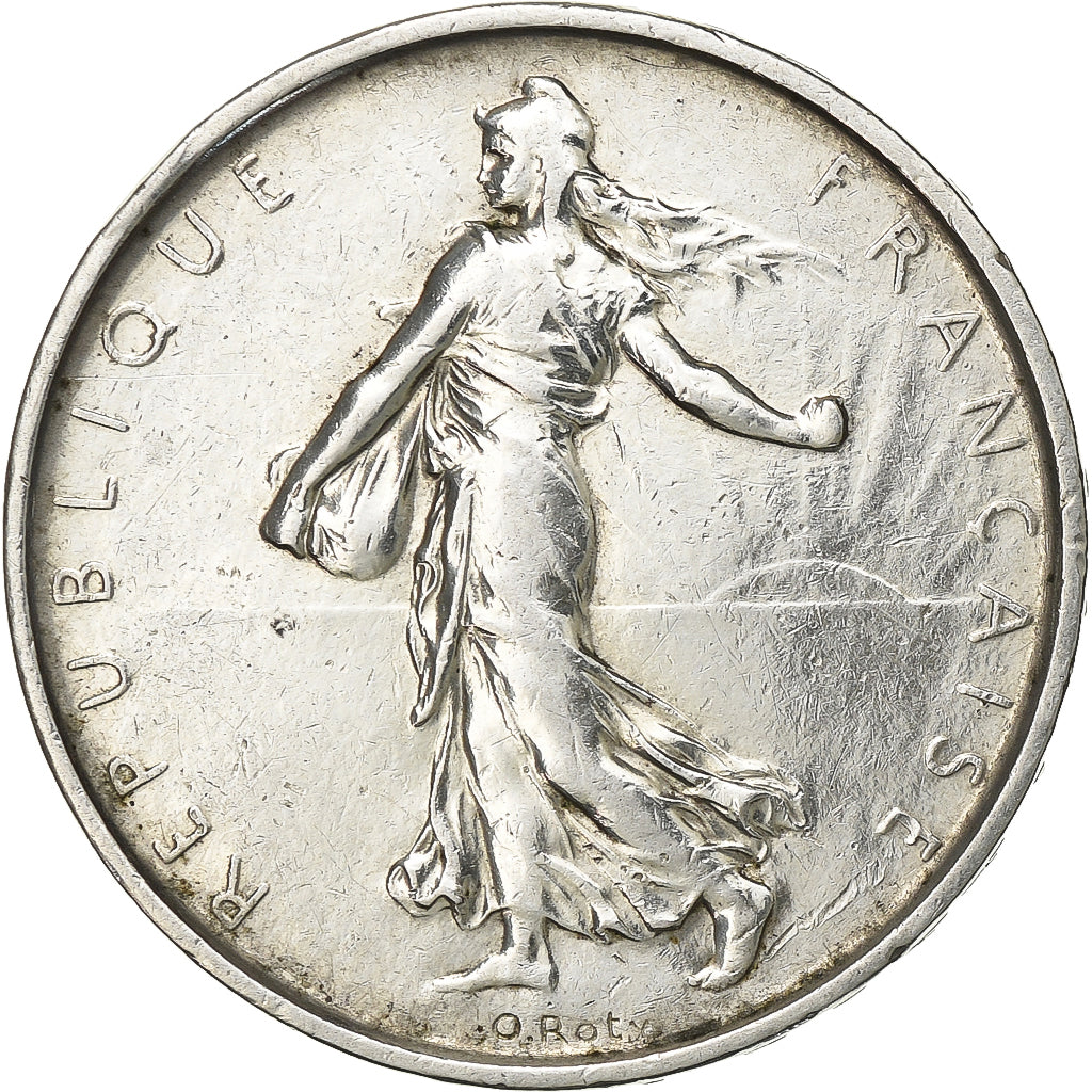 France, 5 Francs, Semeuse, 1963, Paris, Silver, EF(40-45), Gadoury:770, KM:926