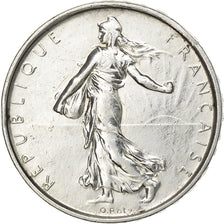 France, 5 Francs, Semeuse, 1964, Paris, Silver, MS(60-62), Gadoury:770, KM:926