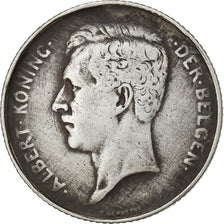 Belgium, Albert I, 1 Franc, 1913, Brussels, Silver, EF(40-45), KM:73