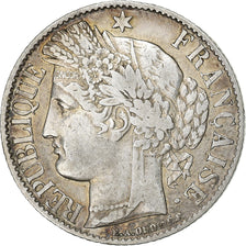 France, 1 Franc, Cérès, 1888, Paris, Silver, EF(40-45), Gadoury:465, KM:822