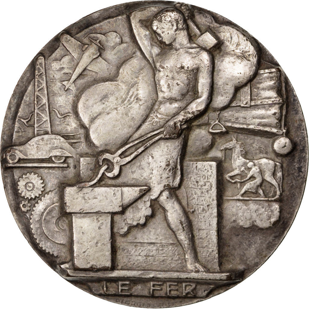 France, Medal, French Fifth Republic, 1962, Bronze, EF(40-45)