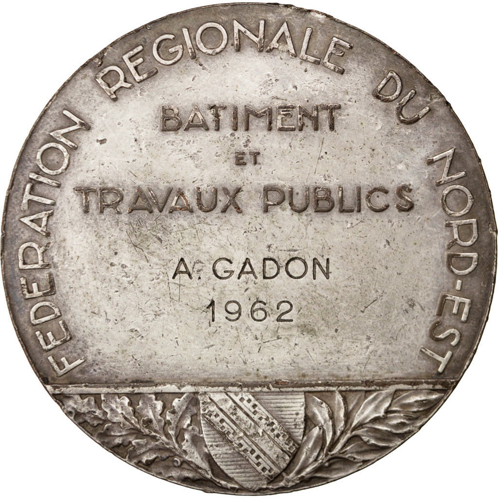 France, Medal, French Fifth Republic, 1962, Bronze, EF(40-45)