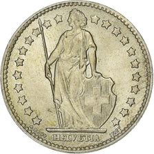Suisse, 1 Franc, Helvetia, 1961, Bern, Argent, SUP, KM:24