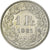 Suisse, 1 Franc, Helvetia, 1961, Bern, Argent, SUP, KM:24