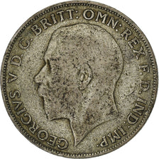 Great Britain, George V, 1 Florin, 1921, Silver, EF(40-45), KM:817a