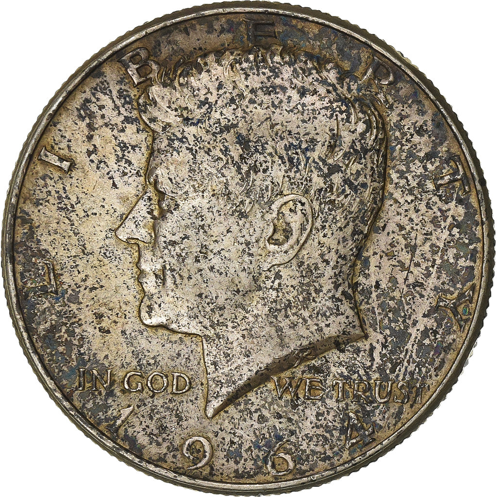 United States, Half Dollar, Kennedy, 1964, Philadelphia, Silver, VF(30-35)