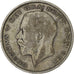 Wielka Brytania, George V, 1/2 Crown, 1923, Srebro, VF(30-35), KM:818.1a