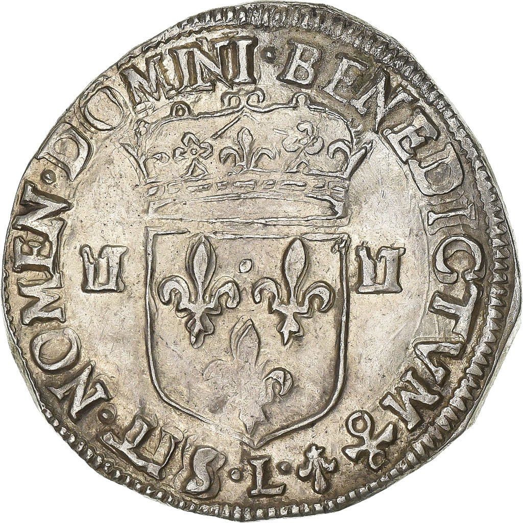 France, Louis XIV, 1/4 Ecu, frappé au marteau, 1647, Bayonne, Argent, TTB