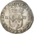 Francia, Louis XIV, 1/4 Ecu, frappé au marteau, 1647, Bayonne, Plata, MBC