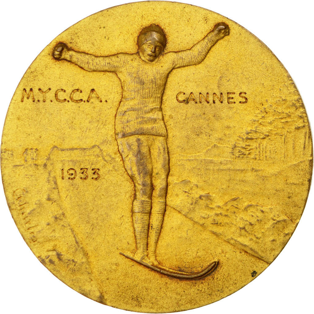Frankreich, Medaille, French Third Republic, 1933, Bronze, SS