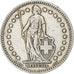 Switzerland, 2 Francs, Helvetia, 1940, Bern, Silver, AU(50-53), KM:21