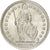 Switzerland, 2 Francs, Helvetia, 1963, Bern, Silver, AU(55-58), KM:21
